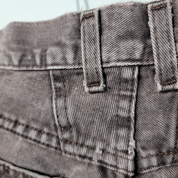 82. S LEE Vintage Limited Black Jeans Distressed Fitted Yoke - Picture 8 of 8